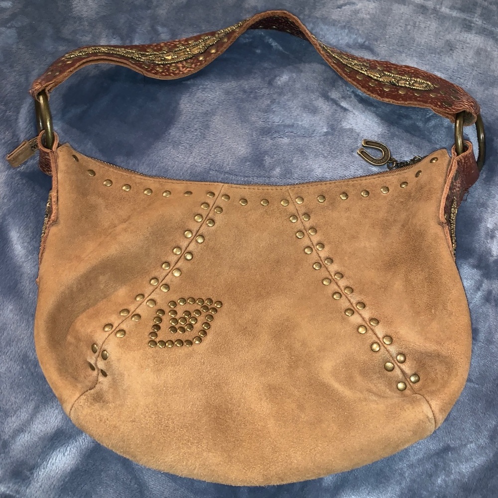 Betsey Johnson Brown Bag, Stain on Bottom